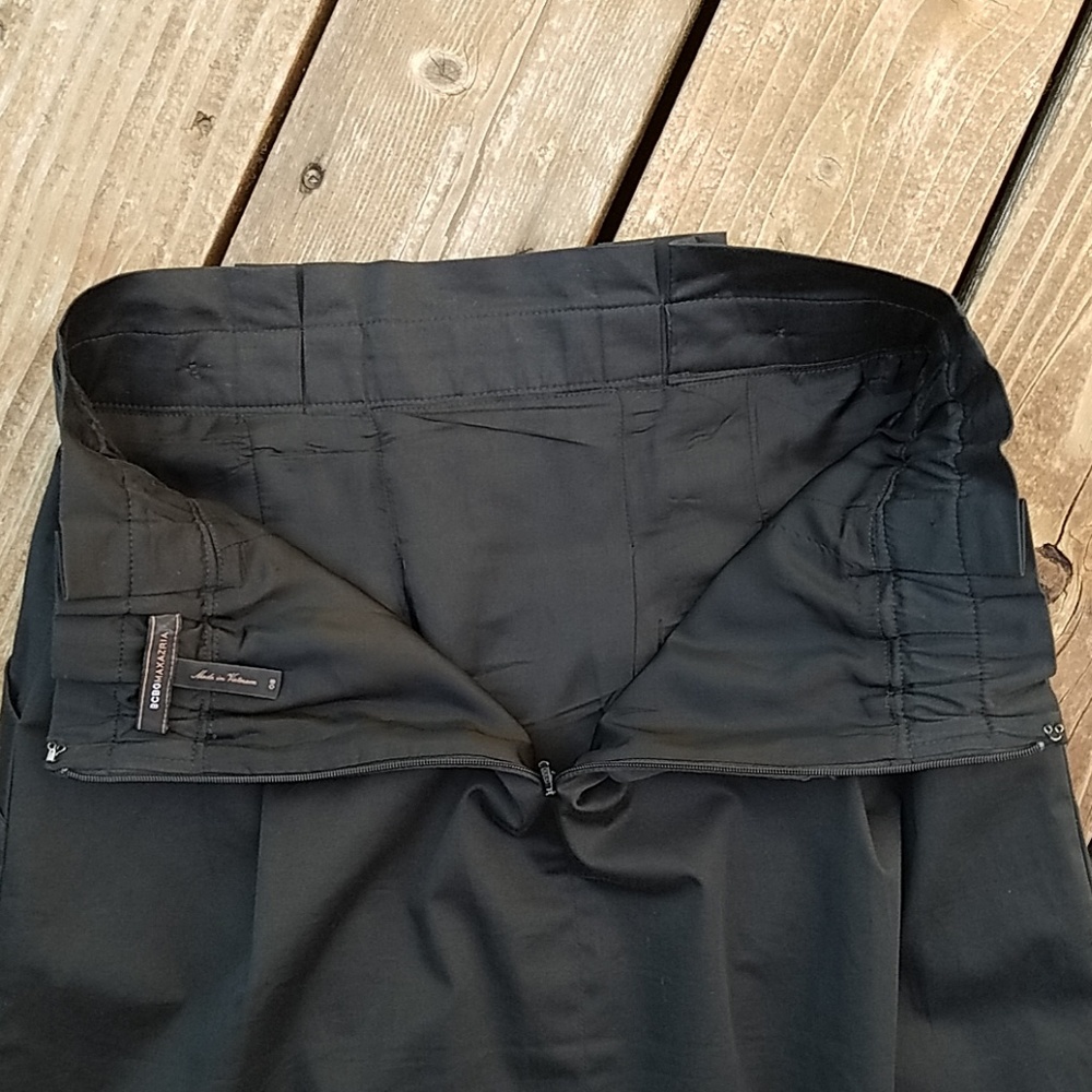 Bcbgmaxazria Black Midi Skirt - Picture 7 of 8